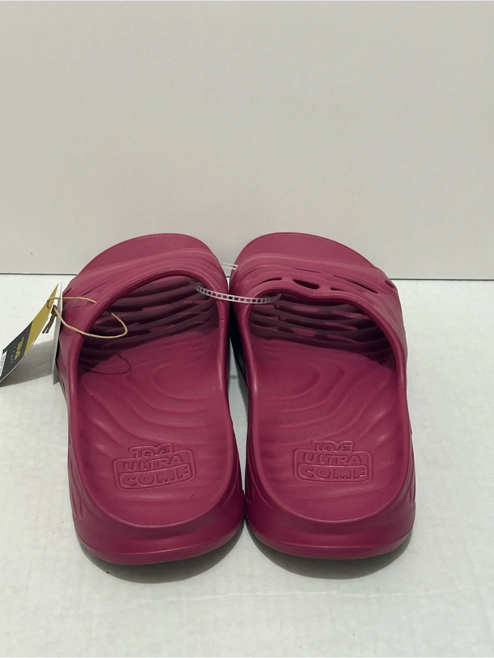 Teva ApreTrail Slides Blooming Dahlia Pink Foam Size Women's 10/Men's 8